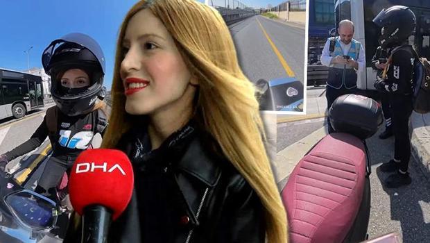 Motosikletiyle metrobüs yoluna giren Gamze Doğan’da navigasyon savunması